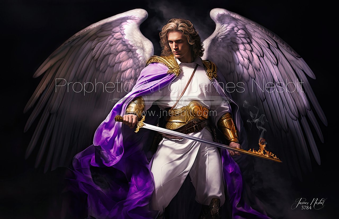 Revelation 8:3-5 — Prophetic Art of James Nesbit